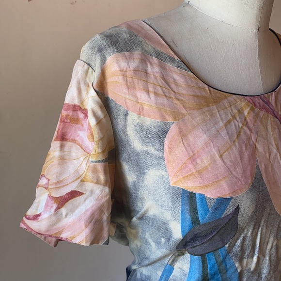 VINTAGE I Impressionist Dress - Picture 5 of 7